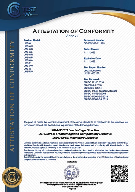 Certificación LVD